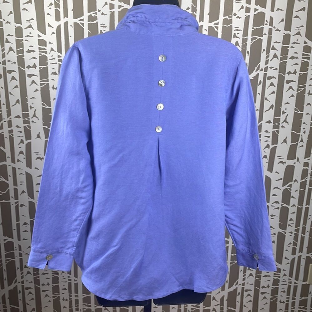 Soft Surroundingslinen Blend Button Front Flexibl… - image 7